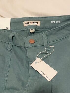 Warp + Weft wide leg NWT